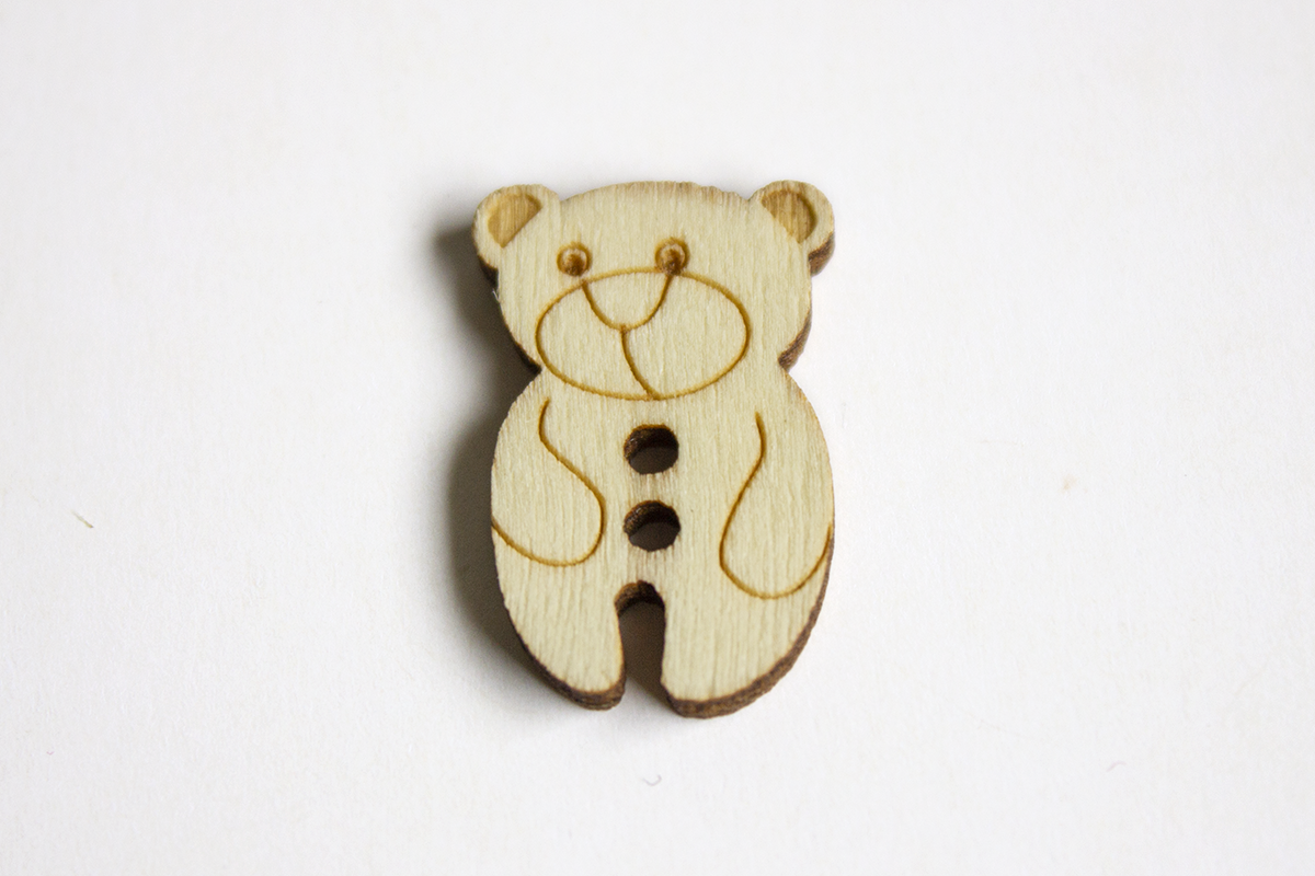 teddy bear buttons